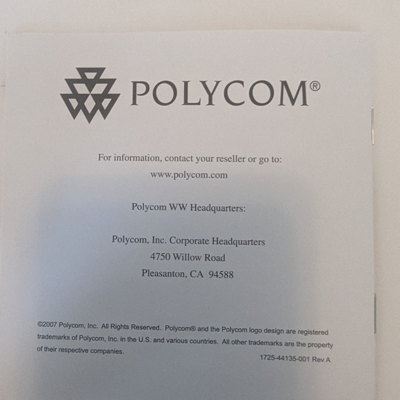 Polycom 2201-44140-001 C100 COMMUNICATOR USB CONFERENCE SPEAKER Genuine. - Picture 2 of 5